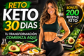 RETO KETO 30 DIAS + BONO: 200 RECETAS KETO